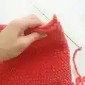 Pillow- Fox Amigurumi Pattern step 2 - assembly progress