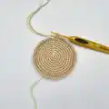 Floral Fairy House Amigurumi Pattern step 2 - assembly progress