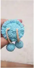 Flower Garden Lamp Amigurumi Pattern step 4 - final assembly and finishing
