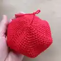 Crochet Beret Pattern step 4 - final assembly and finishing