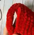 Deer Hat and Scarf Amigurumi Pattern step 2 - assembly progress