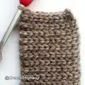 Cosmopolitan Gloves Pattern step 2 - assembly progress
