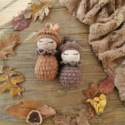 Magic Pine Cone Amigurumi Pattern step 4 - final assembly and finishing